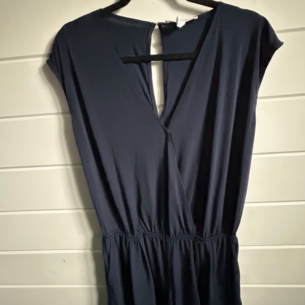 Like New BCBG navy Romper size S